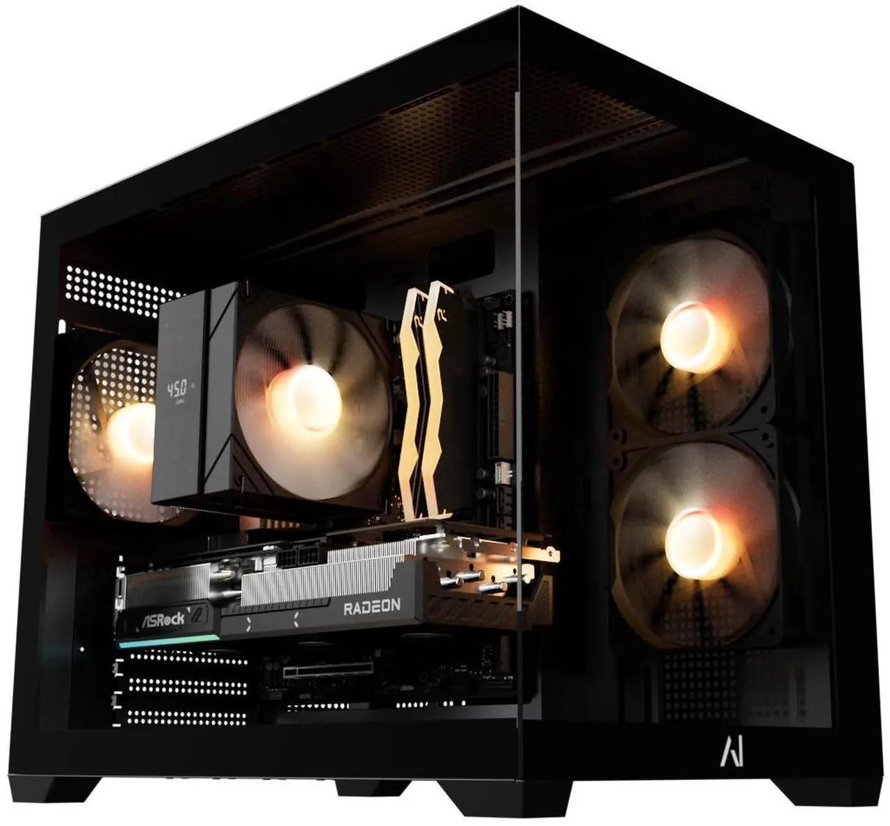 Andromeda Insights AMD Spectra Gaming PC - RX 9070 XT 16GB | Ryzen 5 9600X (5.4 GHz Turbo Boost) | 16GB DDR5 6000MHz | 1TB Gen4 SSD | 850W Gold | ARGB | Wi-Fi + BT | Win 11