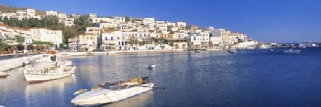 Andros Cyclades Greece Canvas Art - Panoramic Images (18 x 6)