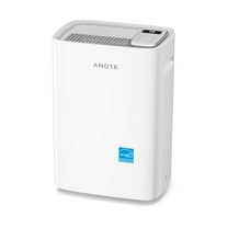 Andte 80 Pint Portable Dehumidifier, 1,400 Sq. Ft Coverage, 1.32 Gal Tank, Energy Star