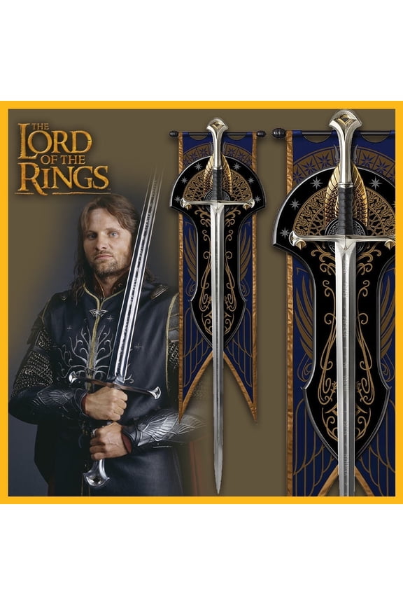 Anduril Sword Museum Collection - Officially Licensed Lord of The Rings Collectible