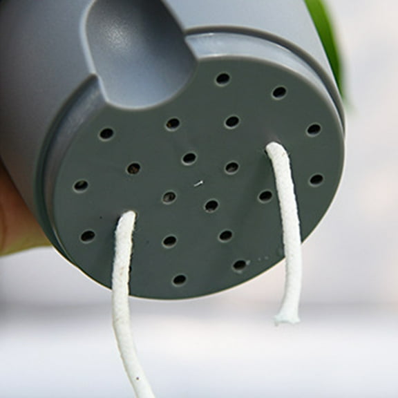 Andvari Plant Pot High-tenacity Shatterproof Plastic Decorative Self-watering Plant Pot Flower Container for Home