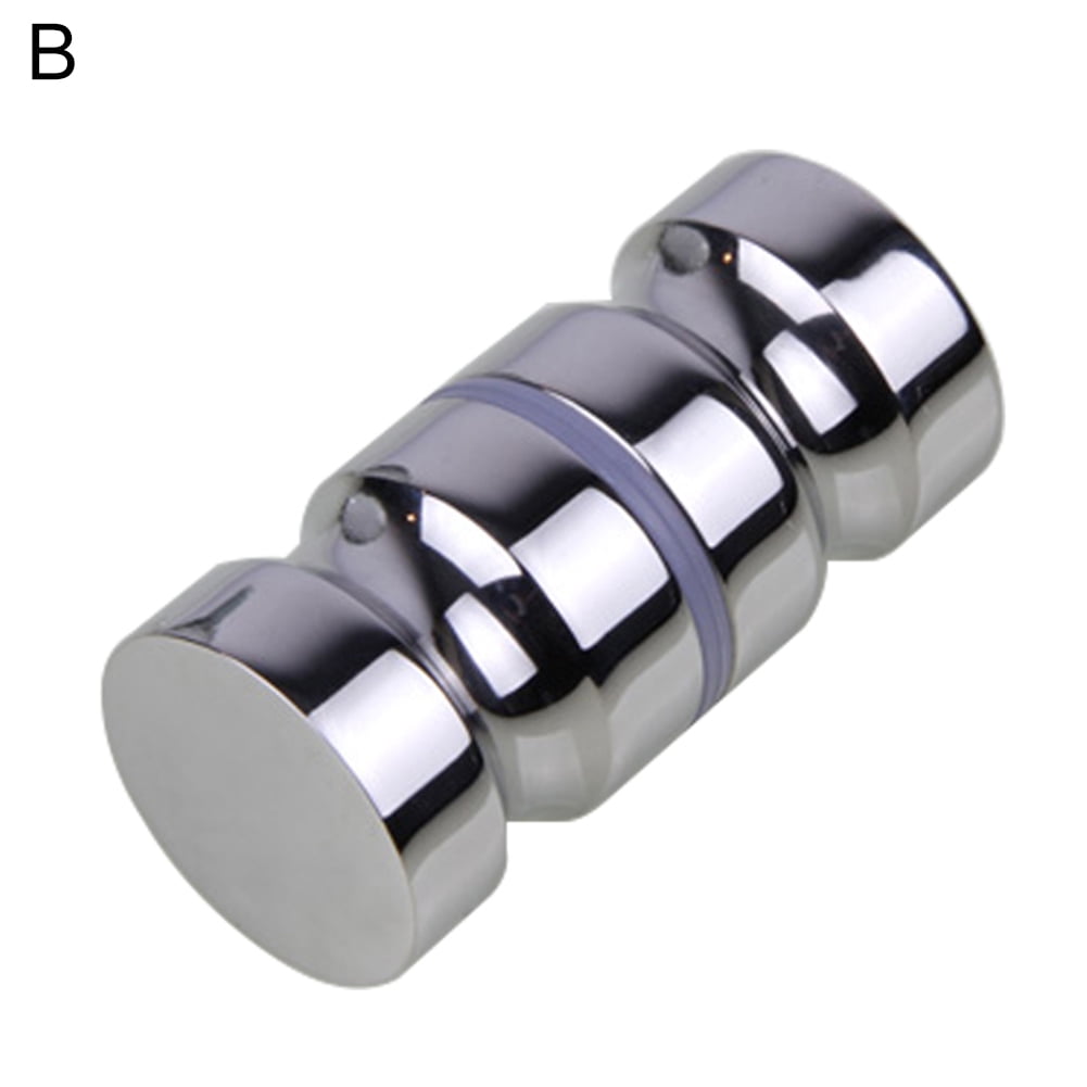 Andvari Stainless Steel Back-to-Back Glass Door Knob Puller Push ...