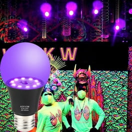 GE Lighting 60W Incandescent A19 Black Light Bulb 1pk for