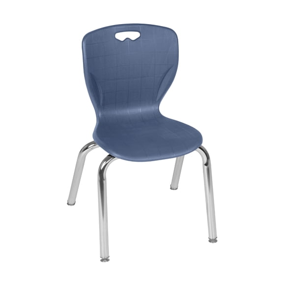 Andy 15" Stack Chair (8 pack)- Navy Blue