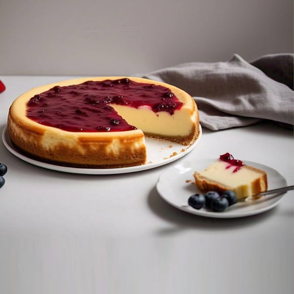 Andy Anand Keto-Friendly Raspberry Cake, Sugar-Free, Handcrafted 9" Dessert, Perfect for Diabetics & Health-Conscious Celebrations, 2 lb