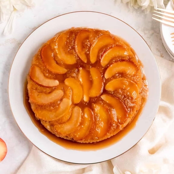 Andy Anand Sugar Free Caramel Apple Cake, 3 lbs, Ready-to-Eat, Bakery Fresh, Guilt-Free