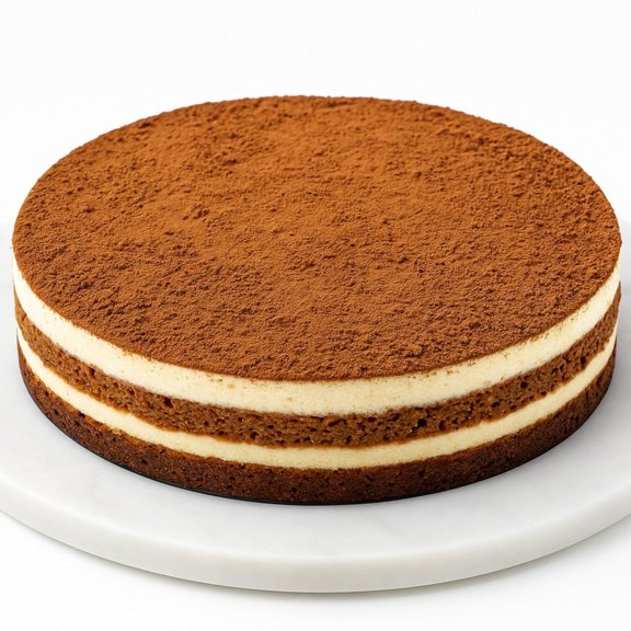 Andy Anand Sugar Free Tiramisu Mousse Chiffon Cake Decadent Delight! Velvety (2.2 lbs) - Baked Fresh Daily