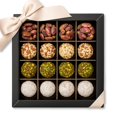 thumbnail image 1 of Andy Anand Chocolatier Natural Truffles Gift Box With Pistachio, Hazelnut & Coconut, Delicious Taste in Every Bite, Gluten Free & Non-GMO Ingredients, No Preservatives (16 Pcs, 9.7 Oz), 1 of 7
