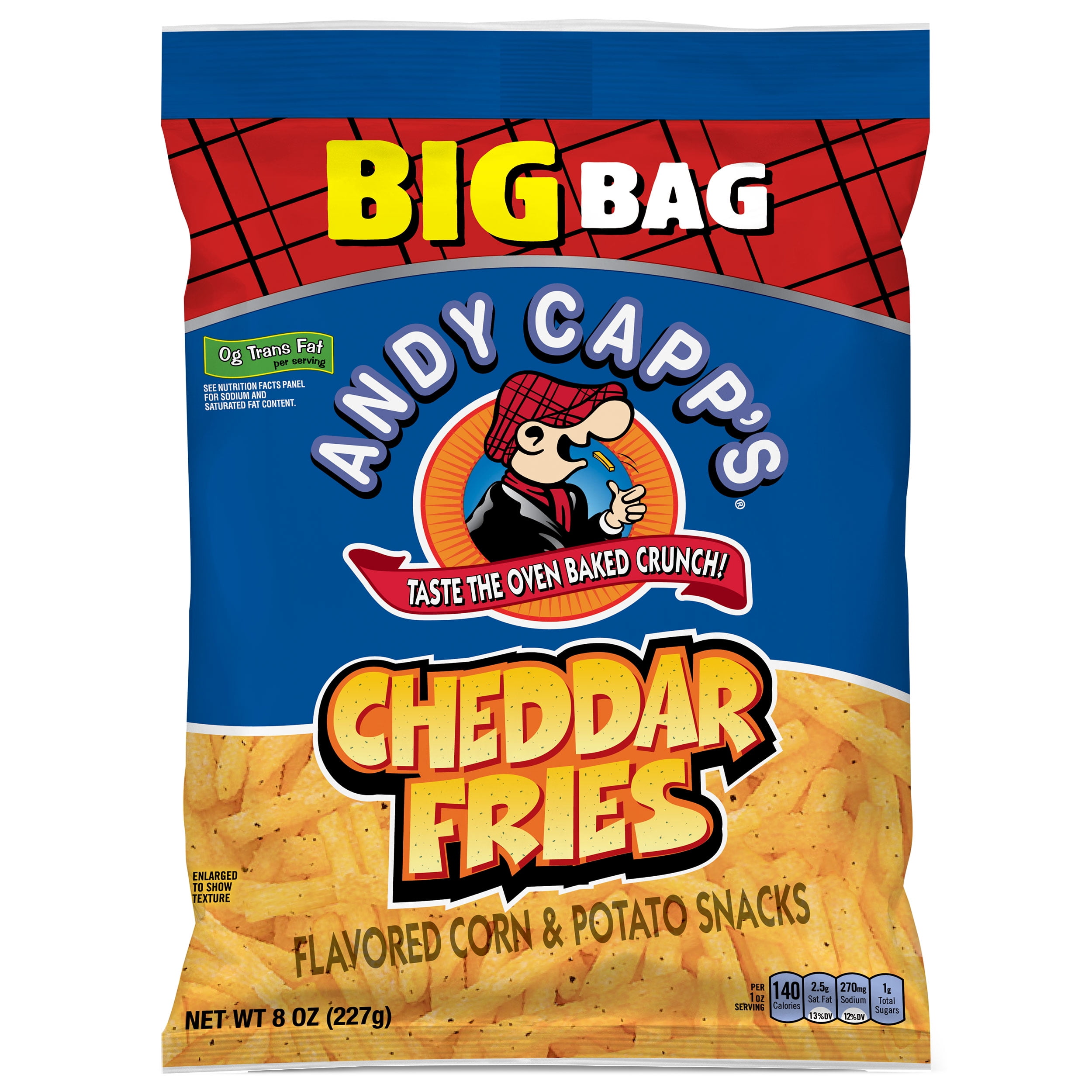 Andy Capp's Cheddar Fries .85oz Bag