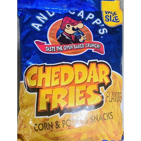 Andy Capp's Big Bag Cheddar Fries VALUE SIZE Bag 8 oz