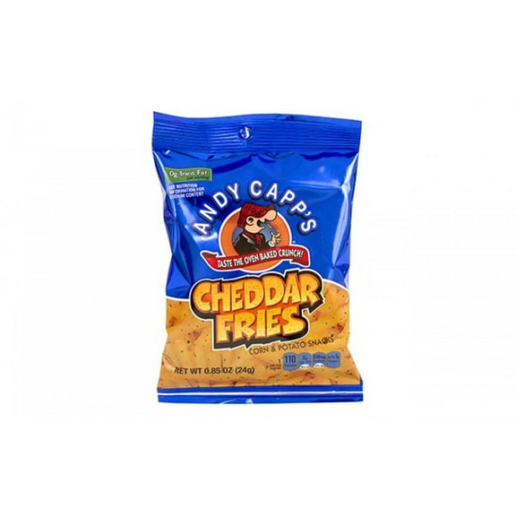 Andy Capps Cheddar Fries .85 oz, 72 Count