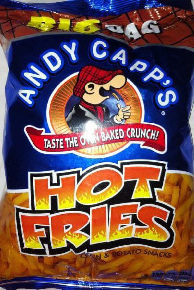 Andy Capps Hot Fries 8oz Bag (4 Bags)