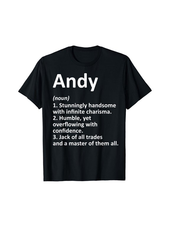 Andy Definition Name T T-Shirt