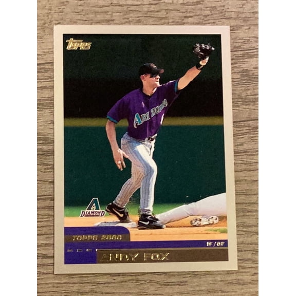 Andy Fox Arizona Diamondbacks MLB 2000 Topps 263 Trading Cards