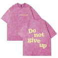thumbnail image 1 of Andy Grammer Do Not Give Up 2024 Pop Merch Unisex Short Sleeve Crewneck T-Shirt - Graphic Print Cotton Casual Streetwear, 1 of 5
