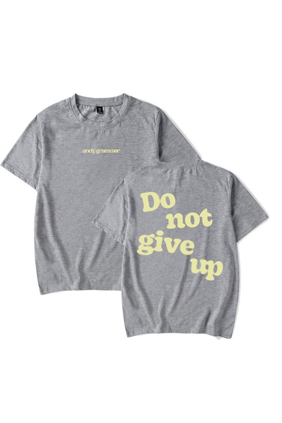 Andy Grammer Do Not Give Up 2025 Unisex T-Shirt Short Sleeve Tee 3xl