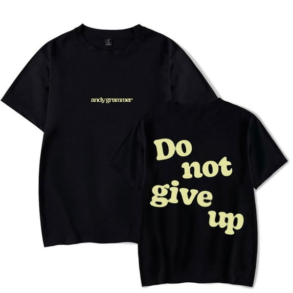 Andy Grammer Do Not Give Up 2025 Unisex T-Shirt Short Sleeve Tee l