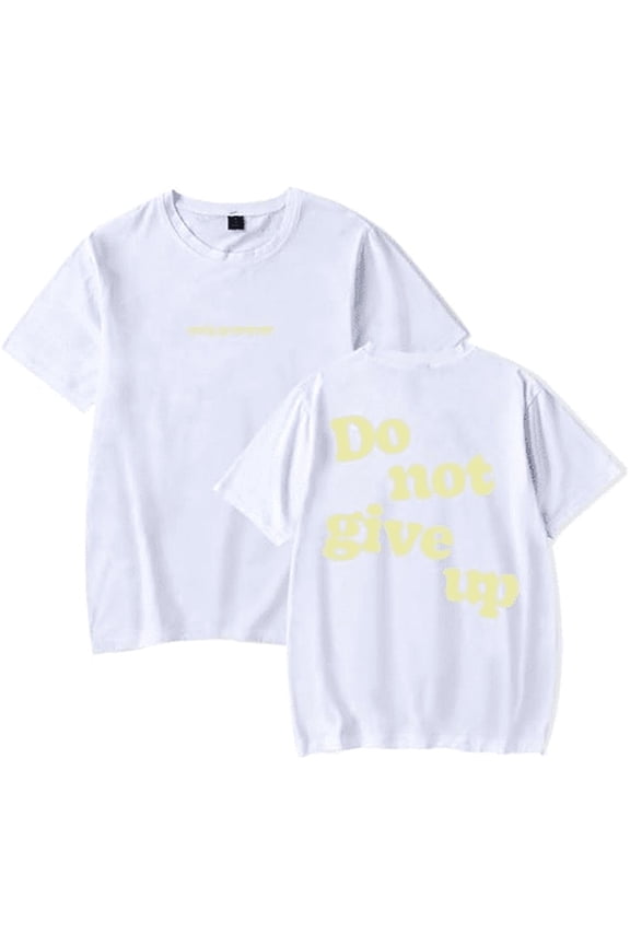 Andy Grammer Do Not Give Up Merch T-shirt Fashion Print Short Sleeve Unisex Harajuku Wear