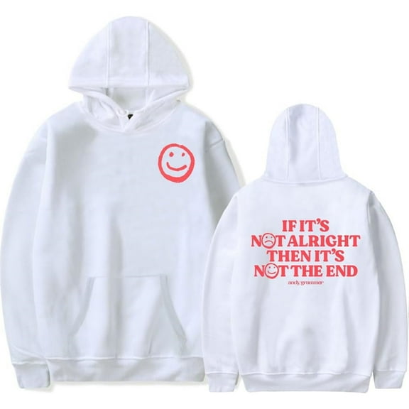 Andy Grammer It's Not The End Merch Hoodie Pockets Drawstring Unisex Hooded Sweatshirt Fashion Clothing