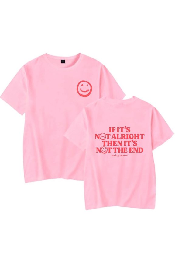 Andy Grammer It's Not The End Merch Short Sleeve T-shirt Unisex Fashion Crew Neck Top