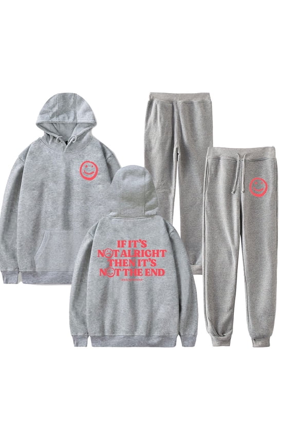 Andy Grammer Its Not The End 2024 Merch Unisex Hoodie & Sweatpants Set - Print Casual Streetwear