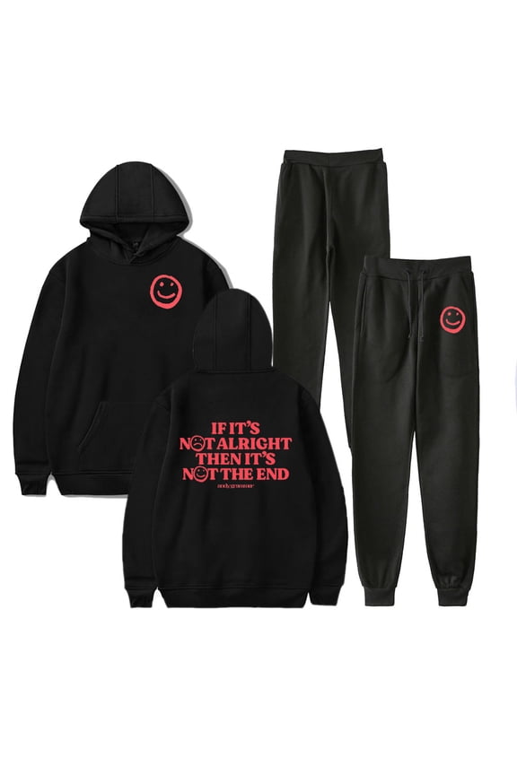 Andy Grammer Its Not The End 2024 Merch Unisex Hoodie & Sweatpants Set - Print Casual Streetwear