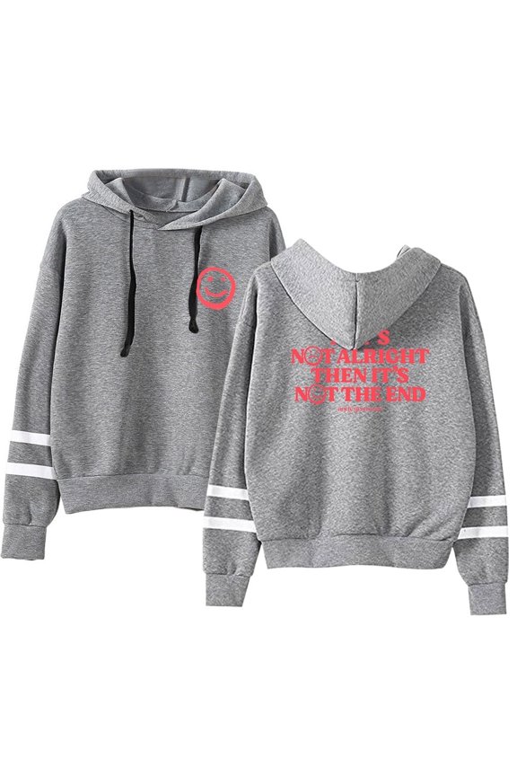 Andy Grammer Its Not The End Hoodie Unisex Long Sleeve Drawstring Hood Trendy Casual Street