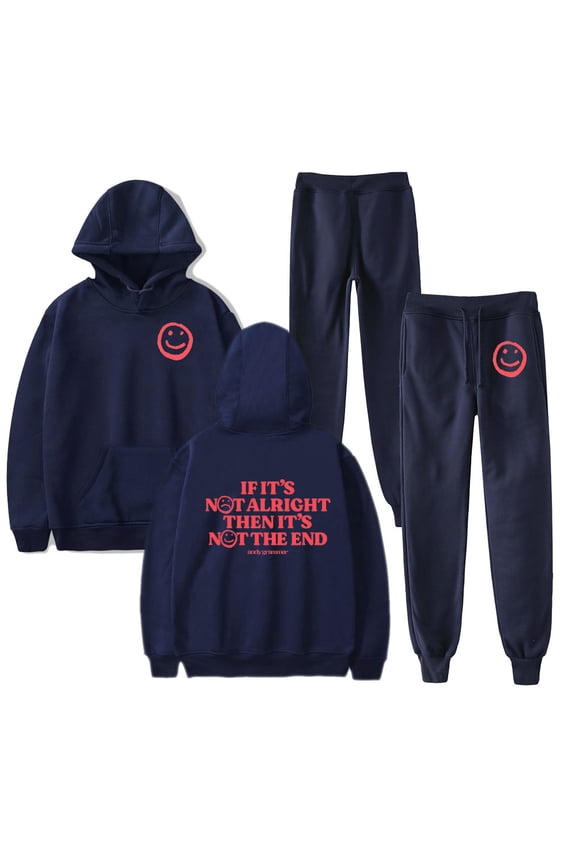 Andy Grammer Its Not The End Merch Hoodie and SWEATPANTS set pop print Unisex Casual Street Clothing