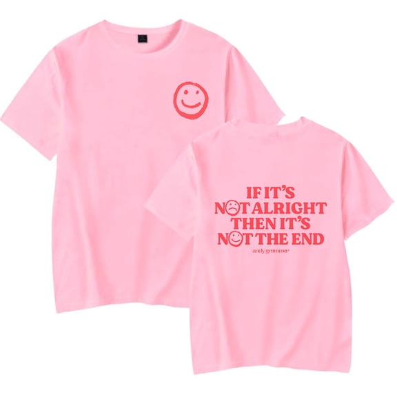 Andy Grammer Its Not The End T-Shirts Merch Women Clothes Trend Casual Short Sleeve Top