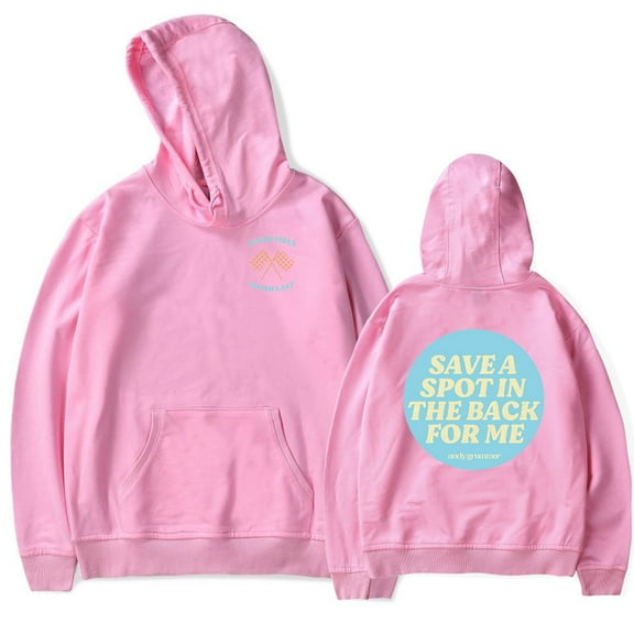 Andy Grammer Save A Spot Hoodies Merch Women Men Long sleeve Fashion Casual Hooded Sweatshirts