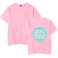 thumbnail image 1 of Andy Grammer Save A Spot T-Shirts Merch Women Clothes Trend Casual Short Sleeve Top, 1 of 4