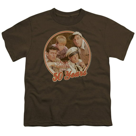 Andy Griffith - 50 Years - Youth Short Sleeve Shirt - X-Large