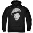 thumbnail image 1 of Andy Griffith Barney Head Adult Pullover Hoodie Sweatshirt Black, 1 of 1