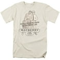 thumbnail image 1 of Andy Griffith Mayberry Jail Adult 18/1 T-Shirt Cream, 1 of 2