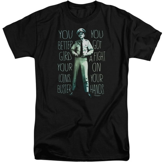 Andy Griffith Show - Fight - Tall Fit Short Sleeve Shirt - XXX-Large