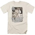 thumbnail image 1 of Andy Griffith-Through Us - Short Sleeve Adult 18-1 Tee - Cream- Medium, 1 of 1