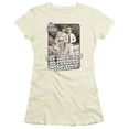 thumbnail image 1 of Andy Griffith-Through Us - Short Sleeve Junior Sheer Tee - Cream- Medium, 1 of 1