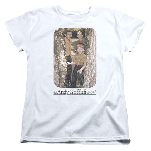 Andy Griffith Tree Photo Women's T-Shirt White