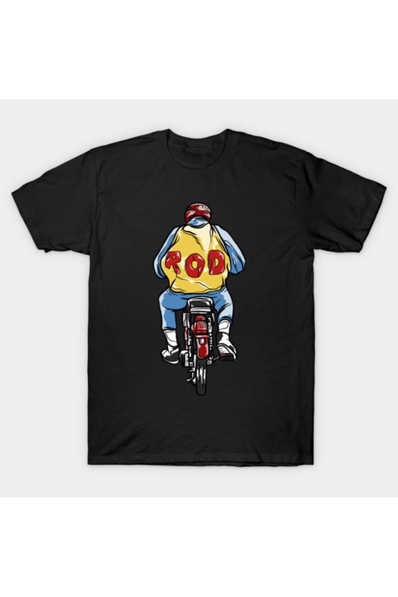 Andy Hot Rod Cartoon Movie Parody Rod Kimble Stuntman Fan Art Unisex T-Shirt, for men & women, up to size 5XL