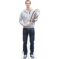 thumbnail image 1 of Andy Murray (Racket) Lifesize Cardboard Cutout Standee, 1 of 7