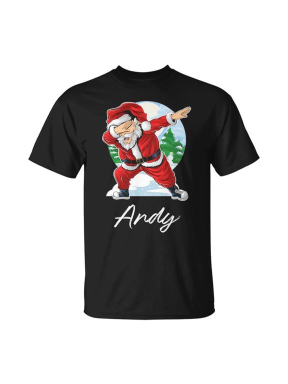 Andy Name Gift Santa Andy Unisex TShirt
