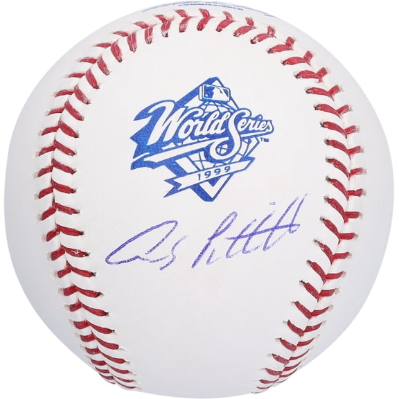 Andy Pettitte New York Yankees Autographed 1999 World Series Logo Baseball - Fanatics Authentic Certified