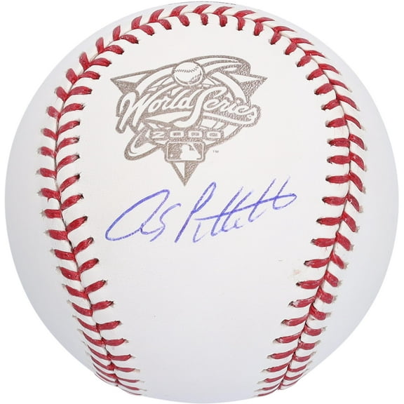 Andy Pettitte New York Yankees Autographed 2000 World Series Logo Baseball - Fanatics Authentic Certified