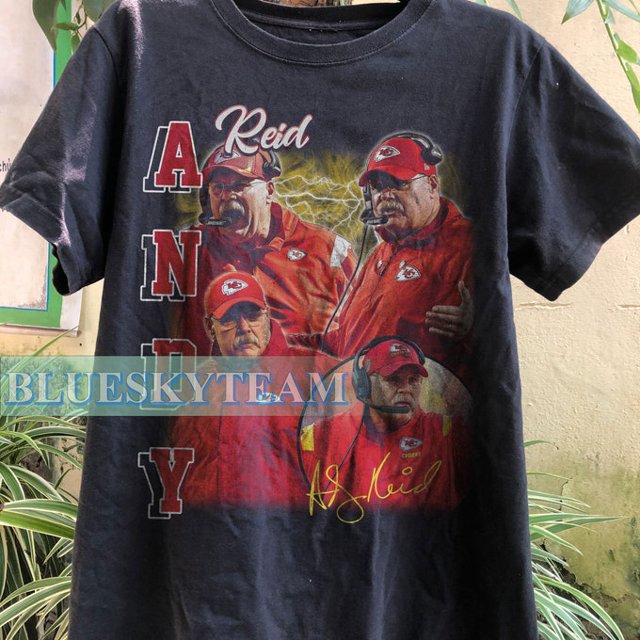 Andy Reid Shirt, Football shirt, Classic Graphic Tee, Unisex, Bootleg