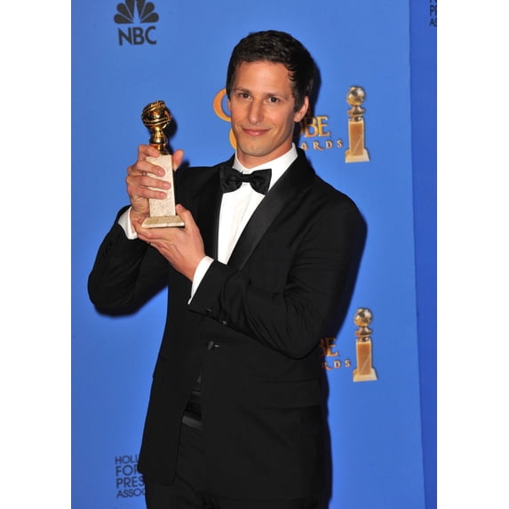 Andy Samberg In The Press Room For 71St Golden Globes Awards - Press Room The Beverly Hilton Hotel Los Angeles Ca