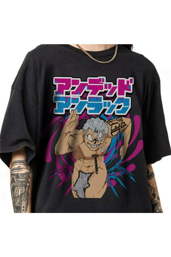 Andy Undead Unluck Manga Anime T-shirt