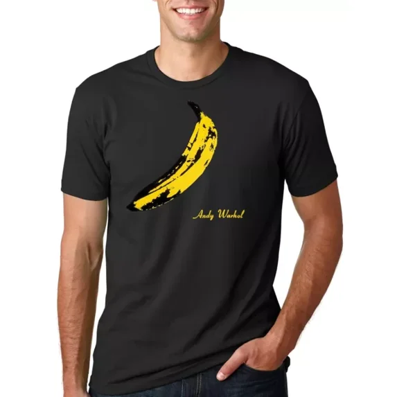Andy Warhol Banana T-Shirt Banana Tee Shirt Unisex S-5XL Hot Trending Shirt, Vintage Birthday Gift