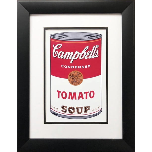 特別額装マット作品/Campbell Soup I Tomato/ウォーホル Andy Warhol 