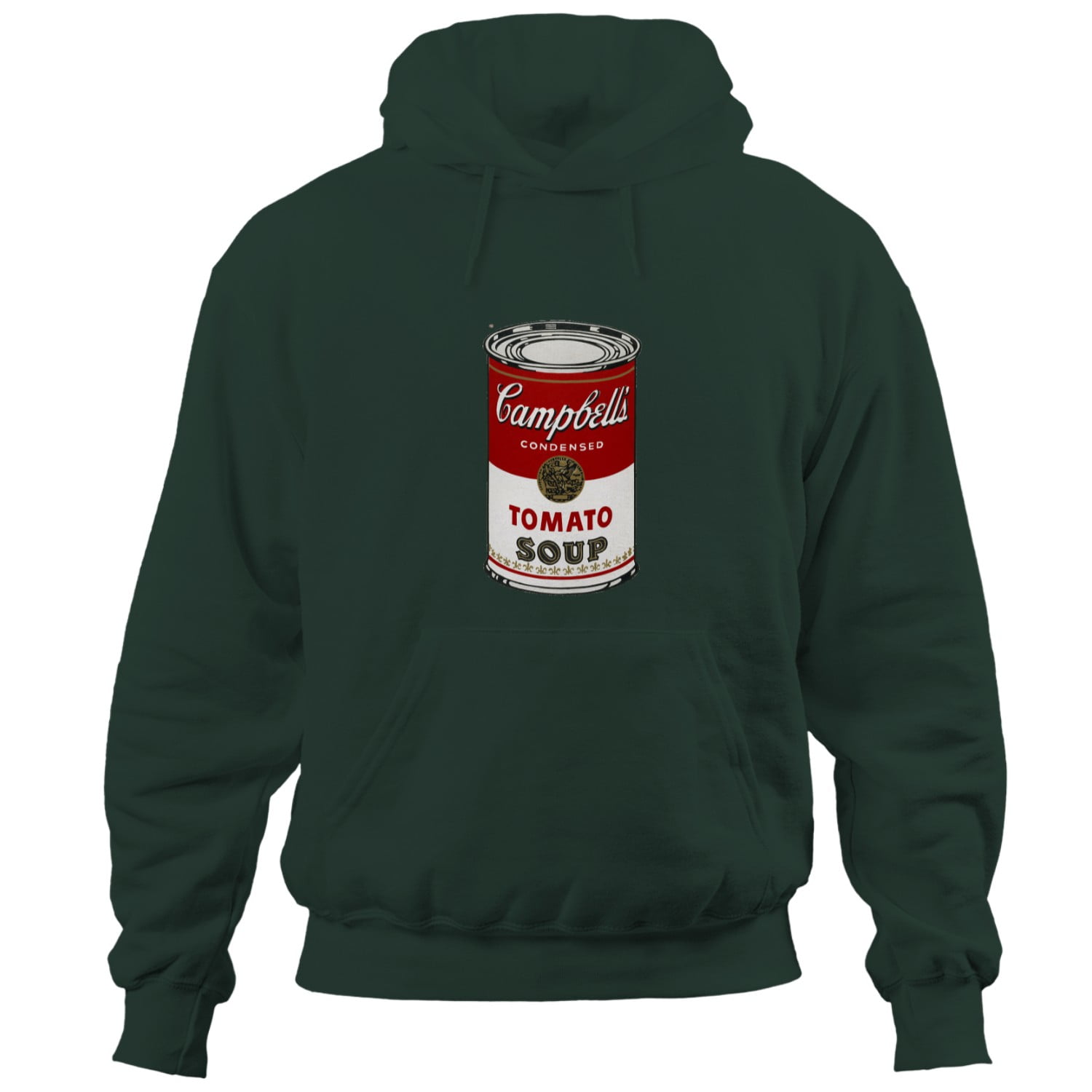 Andy Warhol Campbell’s Soup Tomato Soup Hoodie, Unisex Cotton Hoodie