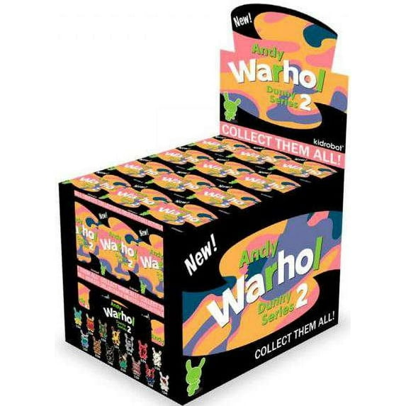 Andy Warhol Dunny Vinyl Mini Figure Series 2 Mystery Box (24 Packs)